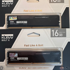 KLEVV BOLT X DDR4-3200 CL16 16G*2 = 32G