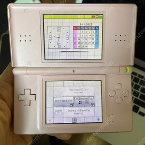 닌텐도 ds lite 핑크 nds
