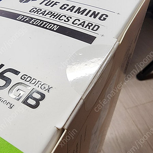 [새제품] ASUS TUF RTX 407O TI SUPER BTF OC D6X 16GB 화이트 아수스 지포스 RTX 최신 사양