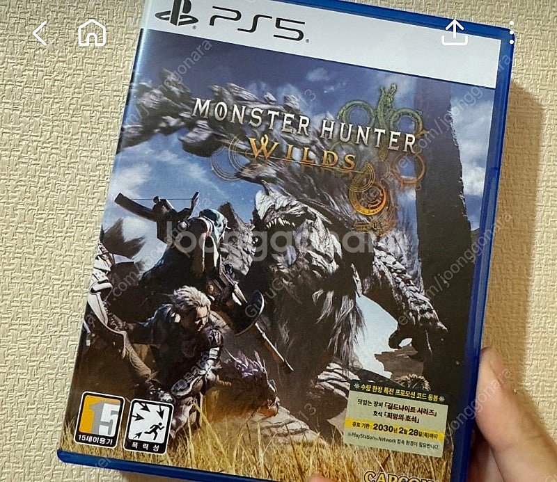 PS5 몬스터헌터 와일즈--0