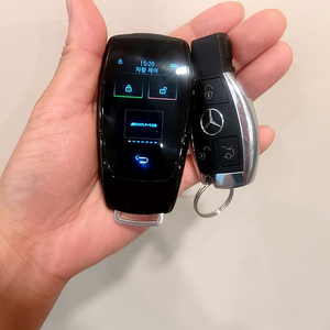 벤츠 GLE 63 AMG LCD키 튜닝 순정 대비 고급감 업그레이드