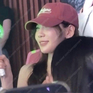 [새상품] 앤유 모자 선유도 볼캡 워시드 핑크 태연 착용