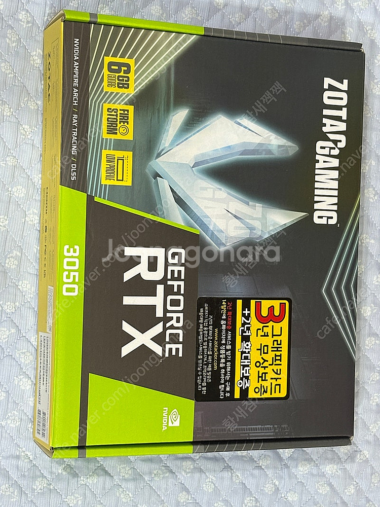 조텍 rtx3050 lp 택포 19만--2