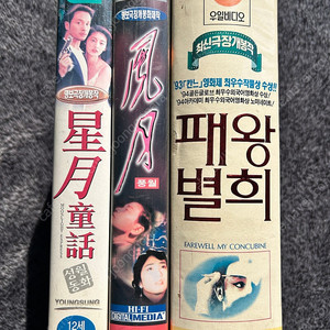 (가격내림) 장국영 패왕별희 풍월 성월동화 공리 양자경 첸카이커 비디오 vhs 팝니다