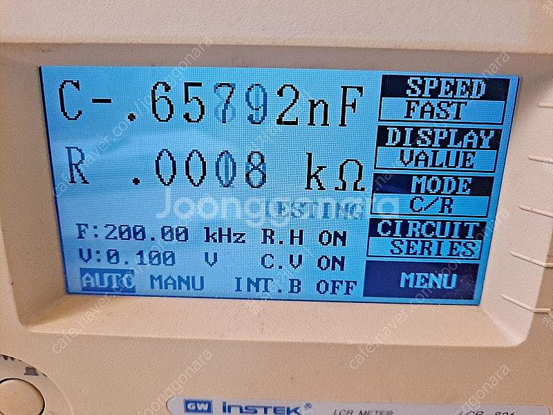 INSTEK LCR METER LCR-821--1