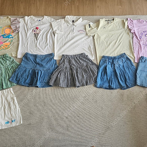 150사이즈 여아여름옷