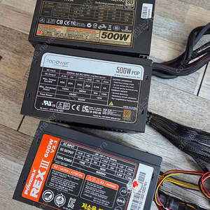 500w 80브론즈 파워, 600w 파워등