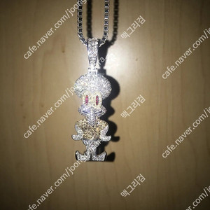 14k 천연 풀다이아 징징이 팬던트 목걸이 팝니다 (검색어 : 18k 천연 다이아 22k 순금 힙합 쿠반 아이스)