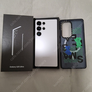 갤럭시 S25 울트라 256gb 화이트티타늄 + 케이스티파이 케이스