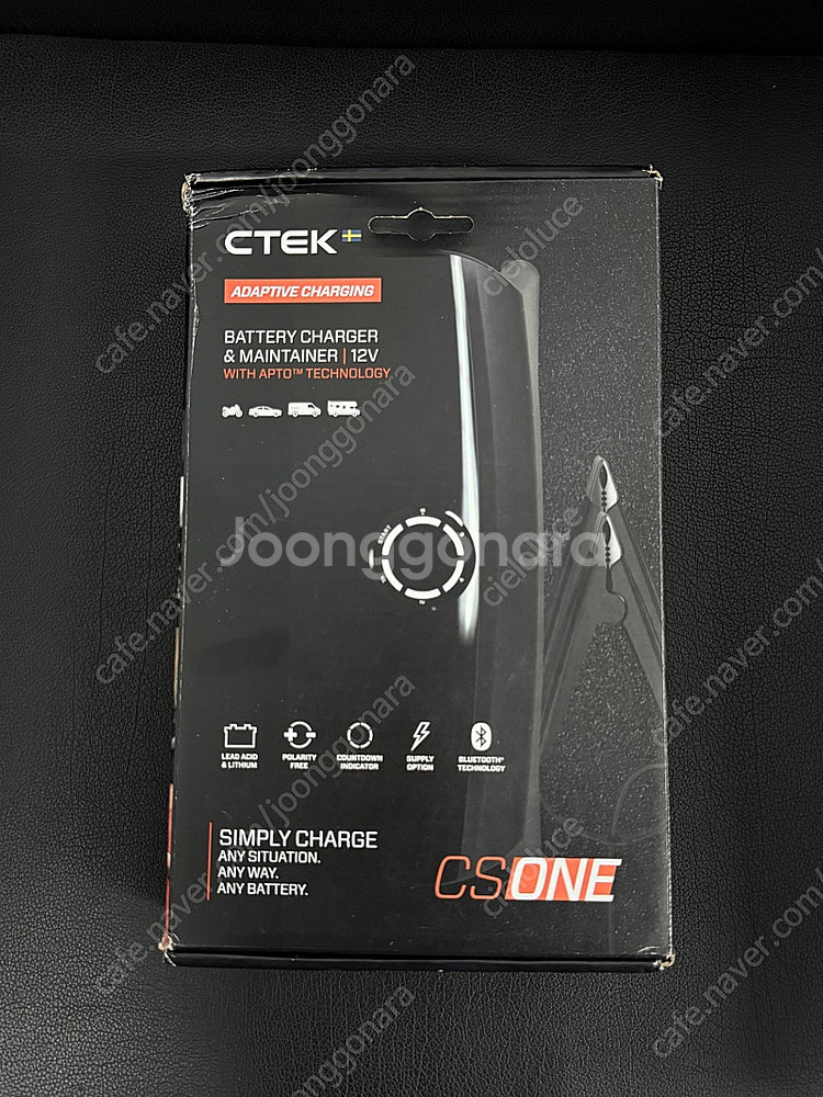 CTEK CS ONE 씨에스원 씨텍충전기 자동차배터리충...--0