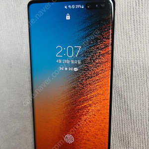 갤럭시S10 5g 상태최고 뒷면 파손