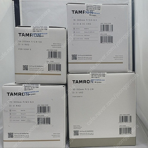 탐론 정품 신품 렌즈팝니다. 28-75g2,28-200,17-70,17-28,17-50,20-40,35-150,18-300,70-180g2,150-500,70-300,28-300,