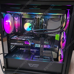 라이젠 9600x, rx9070xt, 2테라 ssd 등 컴퓨터 본체