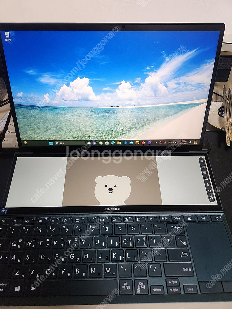 젠북 듀오 UX482EG--0