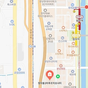 분당 정자동 푸르지오시티 3차 정기 주차권 <무제한 이