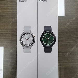 갤럭시워치6클래식 47mm 미개봉 새제품 판매합니다.
