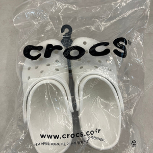 크록스 클래식 클로그 화이트 c13 새상품