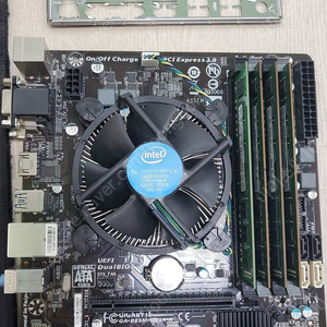 i7 4790 + 기가바이트 B85M-DS3H-A +32G램