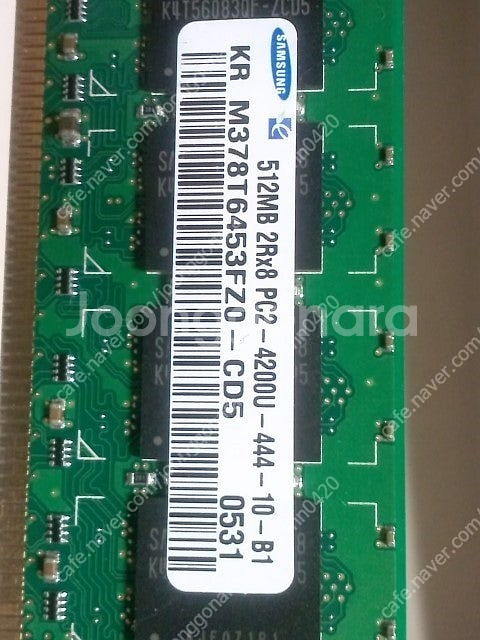 Samsung 512MB 2Rx8 PC2-4200U-4...--3