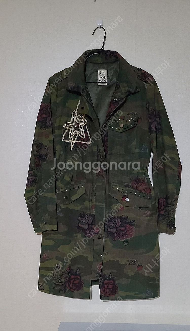 (새상품) 야상 사파리 롱 점퍼 봄점퍼 여성야상--0