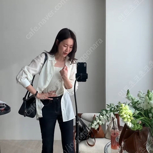 시에 sie 릴즈 리넨 루즈셔츠 쉘크림 새상품