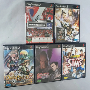 PS2 게임 5개 철권태그 등등 (택포6만)