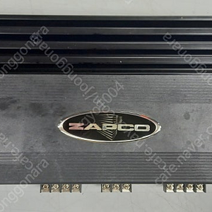 중고 ZAPCO 360.4 앰프 팝니다.