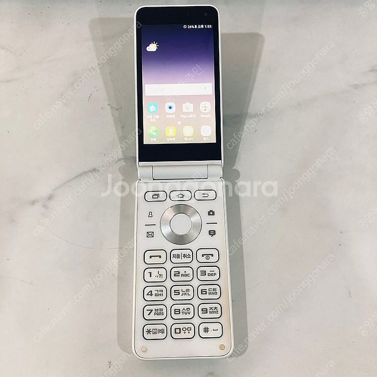갤럭시 폴더2 화이트 32G 매우깔끔 5만원 판매합니다...--0