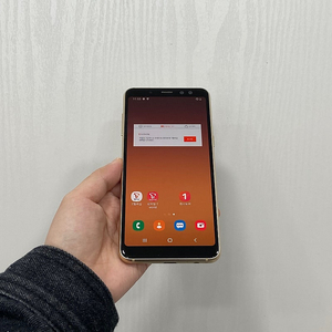 57705 갤럭시A8 골드 32GB 부산 중고폰 팝니다 6만원