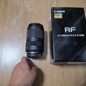 캐논 RF24-240mm f4-6.3 풀박 팝니다.