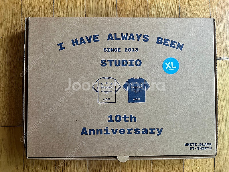 아이앱스튜디오 10주년 반팔 XL--0
