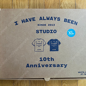 아이앱스튜디오 10주년 반팔 XL