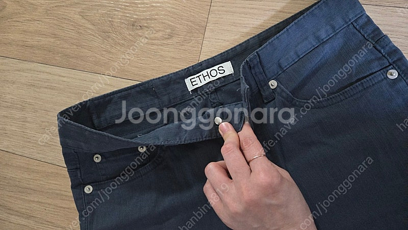 에토스 ethos 블루그레이 팬츠 S--0