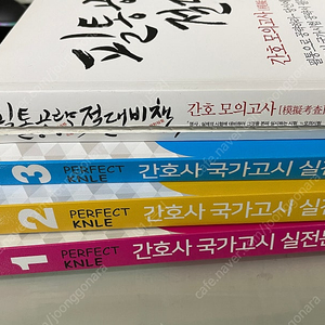2025 간호사 국가고시 빨노파 실전문제집 판매합니다 (절대비 포함)