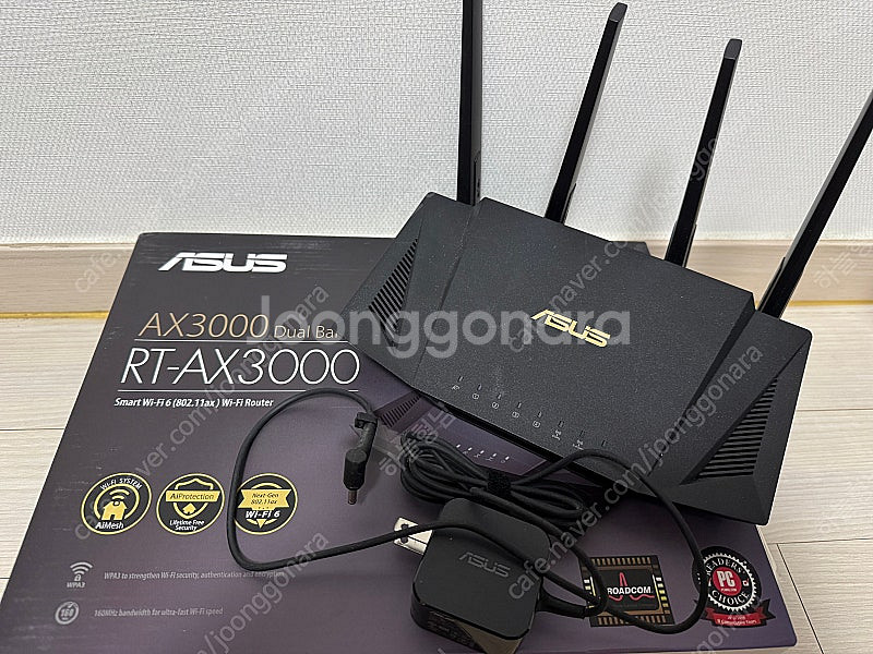 ASUS RT-AX3000 공유기 팝니다.--1