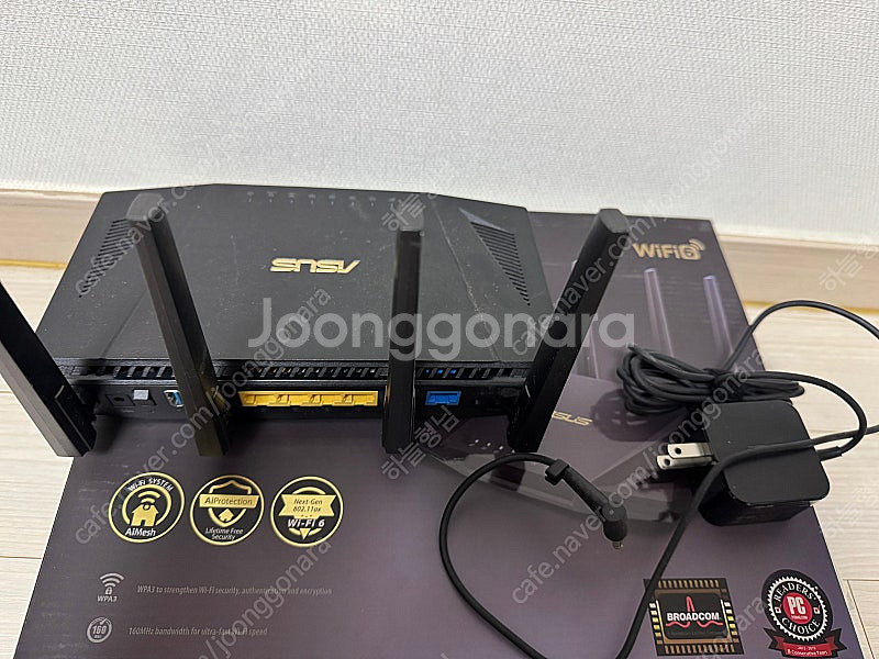ASUS RT-AX3000 공유기 팝니다.--2