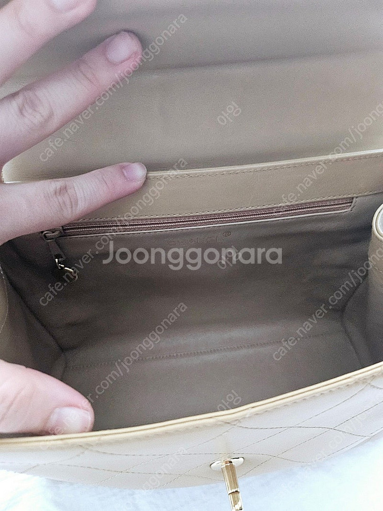 정품 빈티지 샤넬 핸드백--6