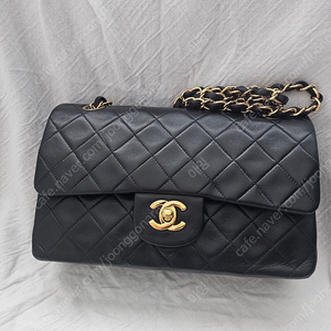 정품 빈티지 샤넬 클래식 스몰 램스킨 5번대