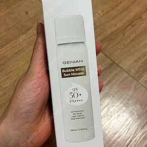 지니안 버블휩 선무스 썬크림 선크림 하린 인스타 공구 로젤린