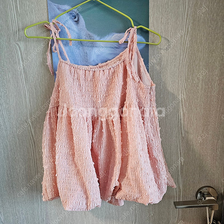 아이링마켓 제작 폼폼 볼륨 나시 블라우스, 니어 어썸 ...--8