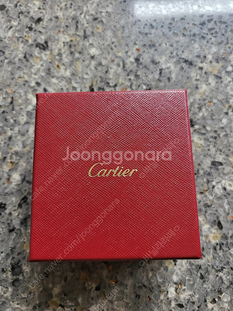 까르띠에 반지 케이스--3
