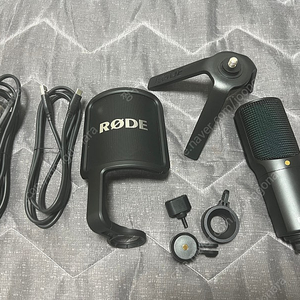 로데 NT usb+ 마이크 팝니다