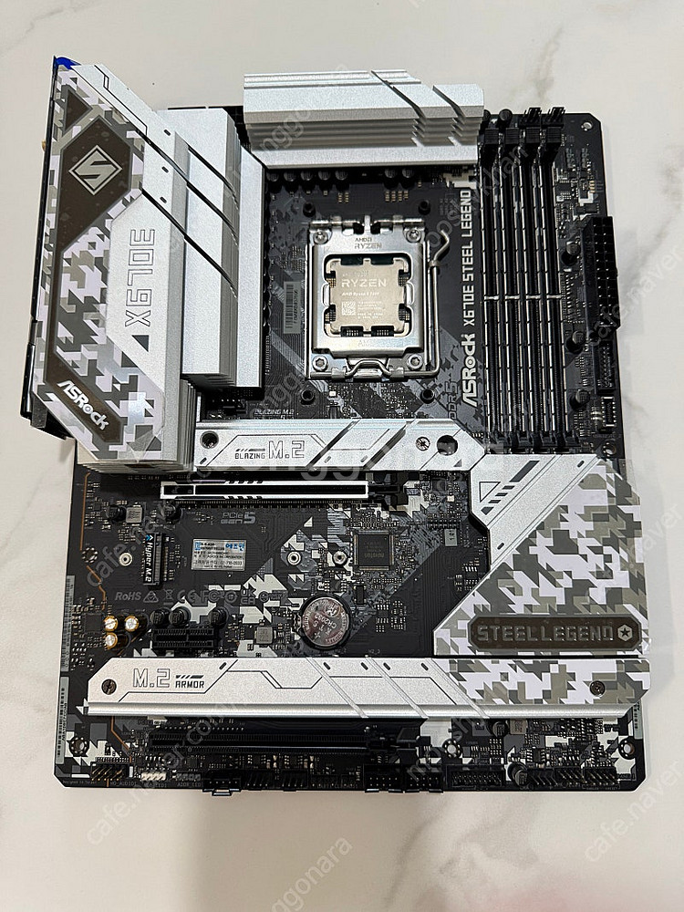 에즈락 스틸레전드 x670e + 7600 cpu--0