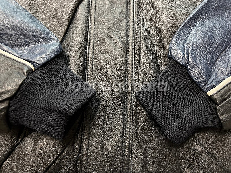 [12만]아틀란타 올림픽 리얼 레더 자켓 새상품(M)--3