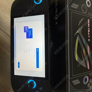 ASUS ROG ALLY X(흑갈리) 1TB + 파우치 + 실리콘케이스 팝니다. (구미직거래, 안전거래 가능)