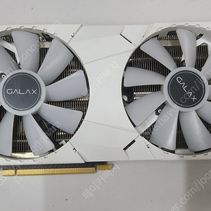 갤럭시 rtx2070 화이트 8g 그래픽카드 팝니다
