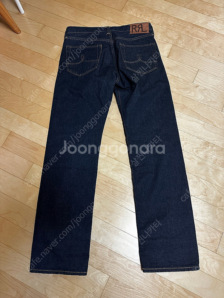 rrl 원스워시 셀비지 스트레이트 30x 30 실내1회...--1