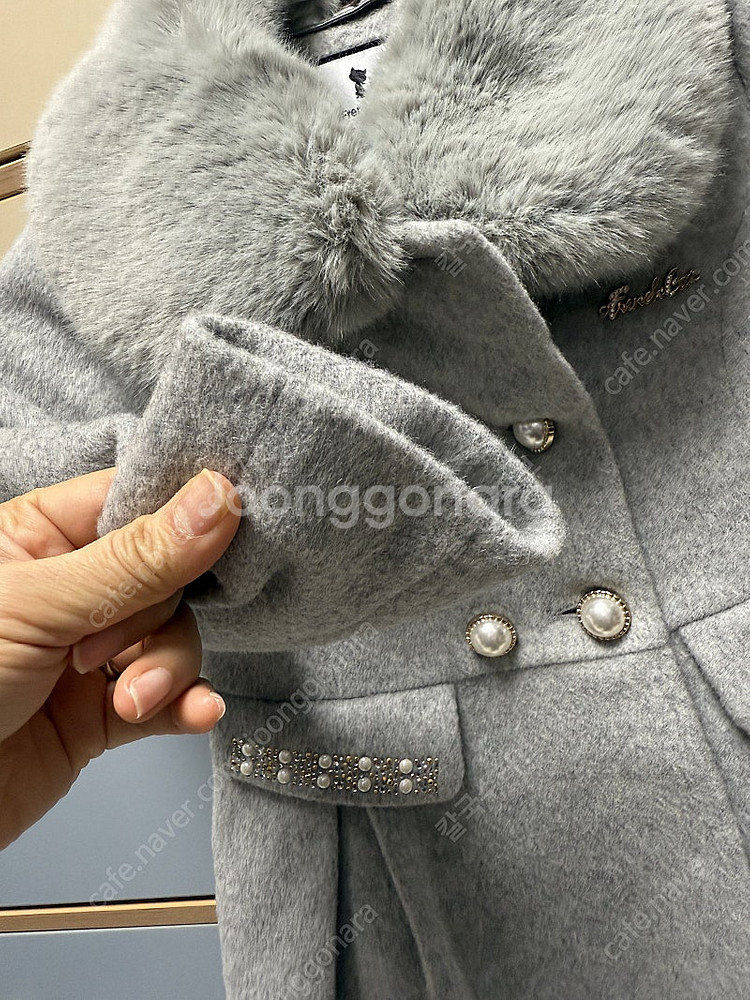 프랜치캣 코트 110사이즈--3