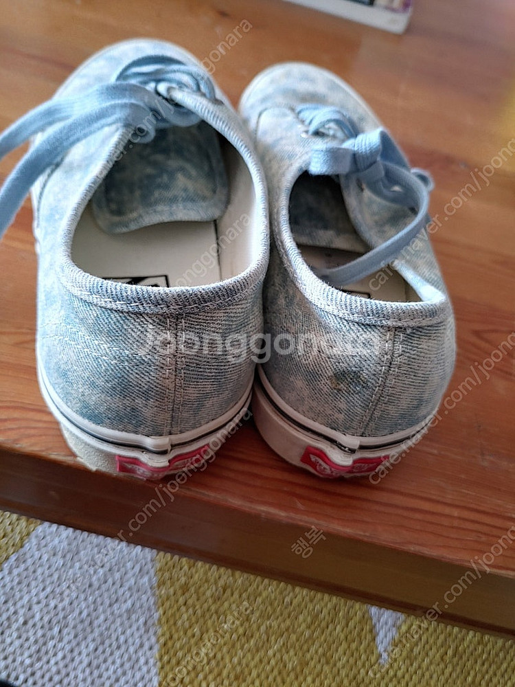반스 어센틱 데님 디스트로이 워시드 블루--1