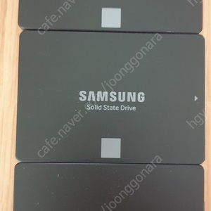 삼성 850,750 evo ssd 120gb 3장 일괄